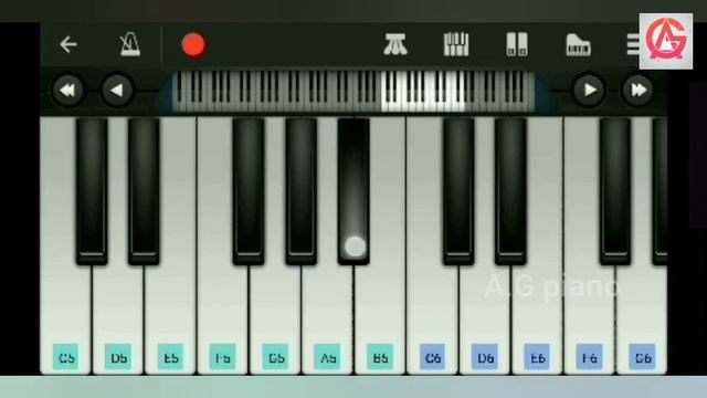 chotta bheem / a cartoon show / bgm notes / piano notes / in perfect piano app / A.G piano /. смотреть онлайн