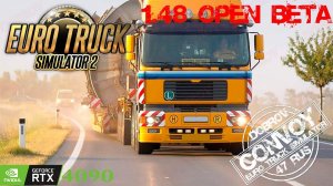 Вечерний конвой Euro Truck Simulator 2  присоединяйся.