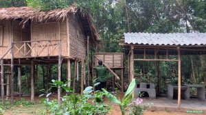 Build a bathroom, complete a water tank, farm life,build daily life