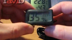 Видео обзор термогигрометр.