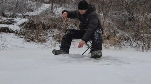 РЫБАЛКА НА РЕКЕ В СЕРЕДИНЕ ЯНВАРЯ 2023!