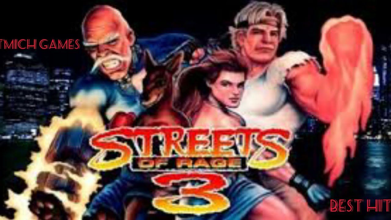 Street of rage 3 Супер хит для Сеги мега драйв 2