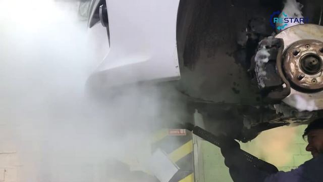 Мойка радиатора автомобиля паром смотреть онлайн