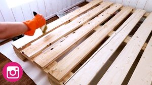 DIY БАРНАЯ СТОЙКА ИЗ ПОДДОНОВ / МЕБЕЛЬ ИЗ ПАЛЛЕТ СВОИМИ РУКАМИ