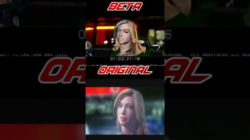 Need For Speed Underground Beta VS. Original #shorts #needforspeedundergrond #nfsunderground