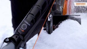 Самый компактный снегоуборщик DAEWOO S 6060