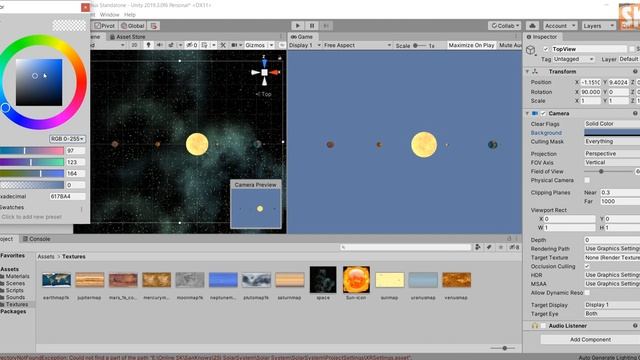 Solar System Simulation [Unity 3D Tutorial] смотреть онлайн