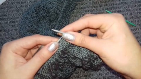 Палантин спицами. Красивый шарф-палантин. Ажурный палантин. Вязание спицами