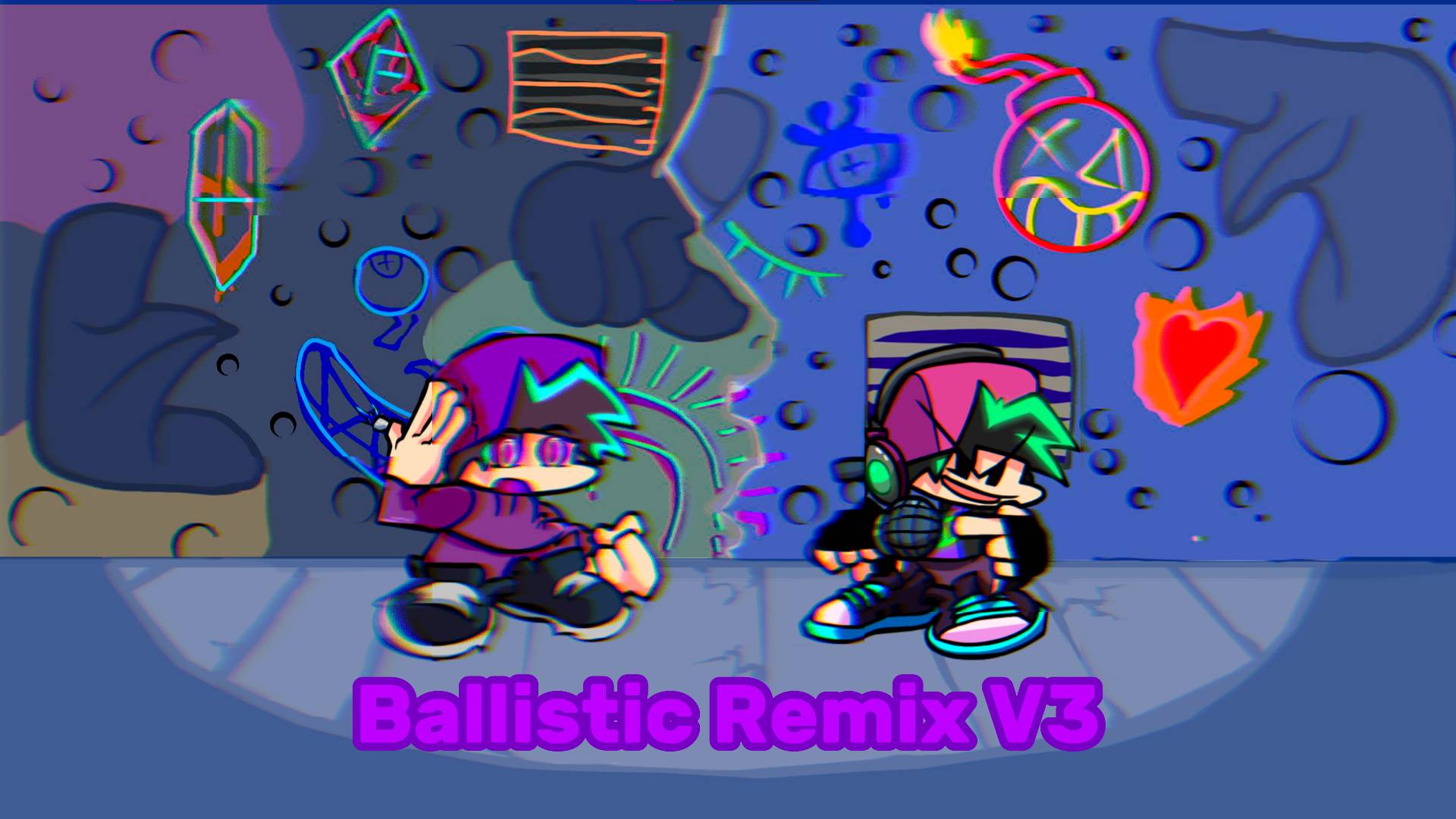 Ballistic Remix V3 Cover Funkin Neo смотреть онлайн