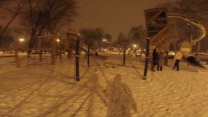 Самара, парк #Молодежный, -4℃