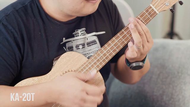 KA-20T Ukulele Demo смотреть онлайн