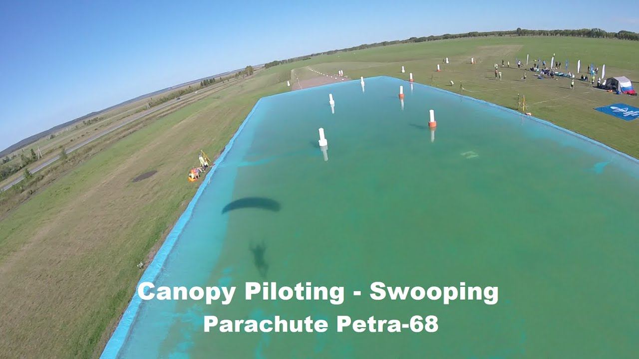 Canopy Piloting - Swooping Parachute Petra 68 смотреть онлайн