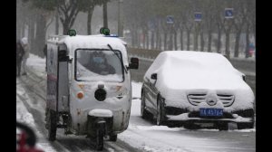 17TH NOVEMBER 2021 THREE GORGES DAM CHINA SNOW & DELTA