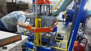 Вибропресс Рифей-БиКондор-350-ТБ в работе