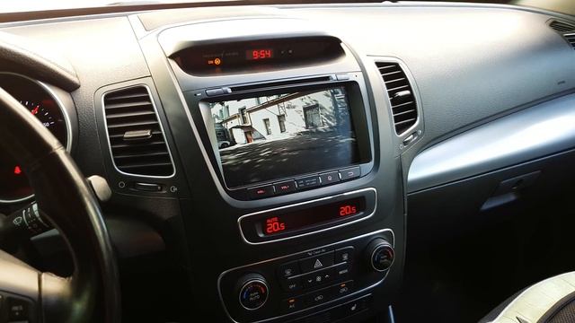 Блок переключения камер и омыватель передней камеры Kia Sorento смотреть онлайн