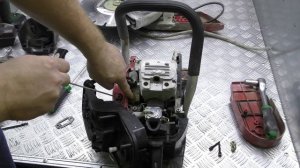 Бензопила - бензорез объём 72 кубика VITALS BG7235wp  не заводится (1 часть)