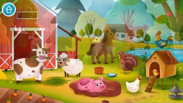 Детское приложение: Звуки животных | Children's mobile app: Animal Sounds смотреть онлайн