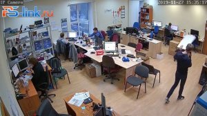 Пример записи с 4G Камеры видеонаблюдения 2Мп 1080P Ps-Link GBE20