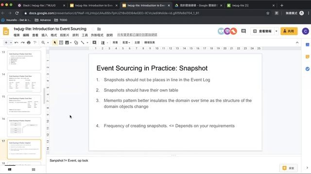 twjug-lite [5]：ChoCho's Bizarre Adventure of Event-Sourcing by Eddie Cho смотреть онлайн