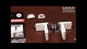 Установка Римской шторы без сверления | K-Decor