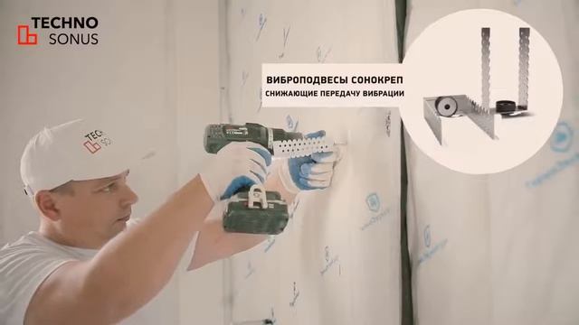 Инструкция по монтажу   Система звукоизоляции стен стандарт с панелями Соноплат