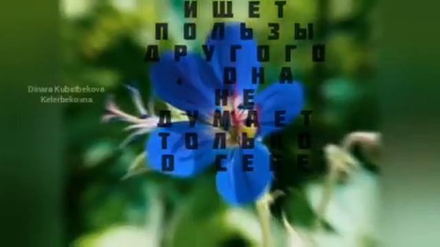 Любовь она добра, Любовь не думает только о себе==Dinara Kubatbekova Kelerbekovna смотреть онлайн