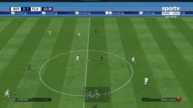Botafogo x Flamengo   brasileirao serie A ( pes 2017 atualizado) patch canal xarope tube br