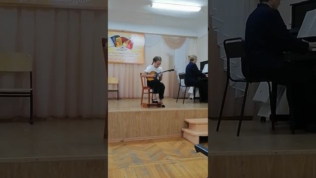 "Размышление" М. Маслов исп. Задорожная Ирина11л(домра) "Изобильненская  ДШИ № 1" преп. Зевина Т. В