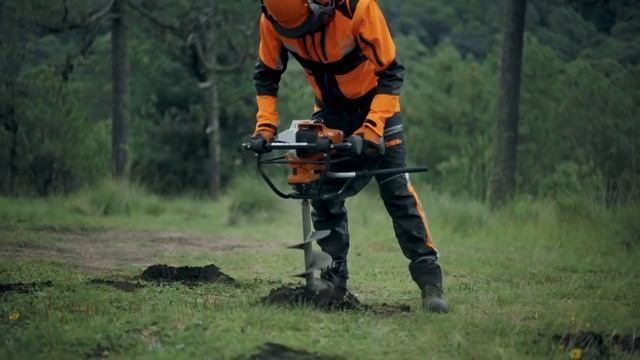 Stihl BT 131 benzines földfúró смотреть онлайн