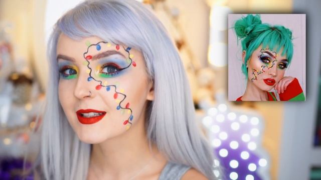 ПРОБУЮ Повторить Необычный НОВОГОДНИЙ Макияж ИЗ INSTAGRAM! ВОТ ЭТО ГУБЫ! смотреть онлайн