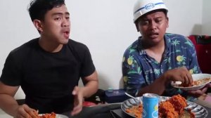 tanboy kun! NANGIS!! MUKBANG KFC BALADO PADANG LV 200 ALA TANBOY KUN FT BM BOIS