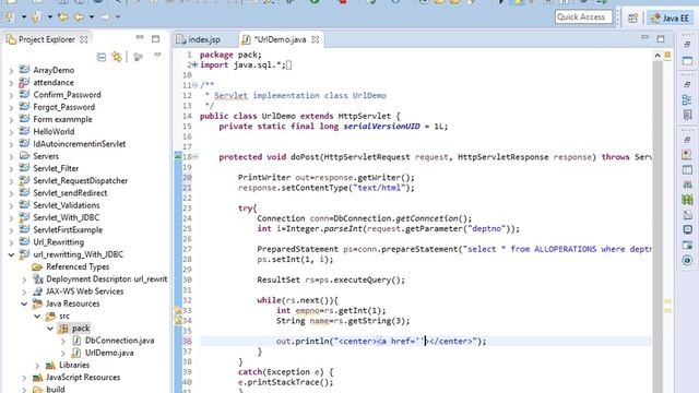 Url Rewritting With JDBC смотреть онлайн