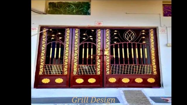 Simple Sima Gate/Iron gate design/Steel gate/wall gate/Boundary gate Model/House Front door.