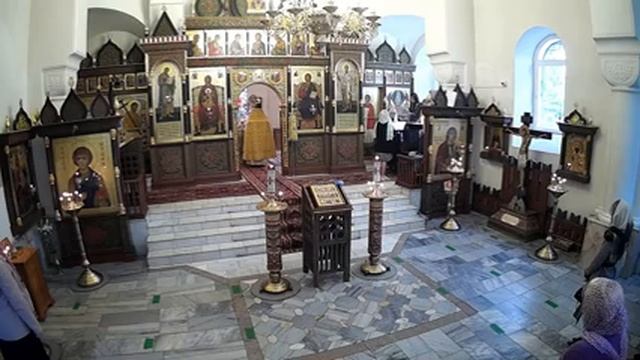 15.08.2020 Перенесение мощей св. первомученика и архидиакона Стефана. Часы. Литургия. смотреть онлайн