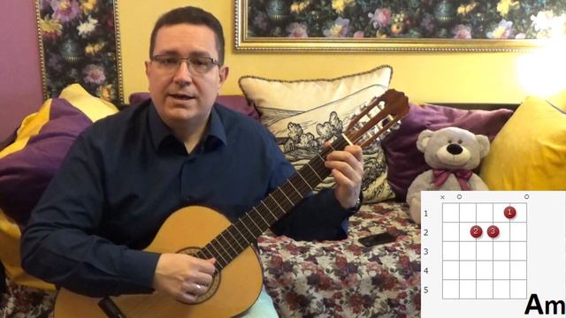 Как играть "Мы в трамвайчике плывём" на гитаре (аккорды, перебор) смотреть онлайн