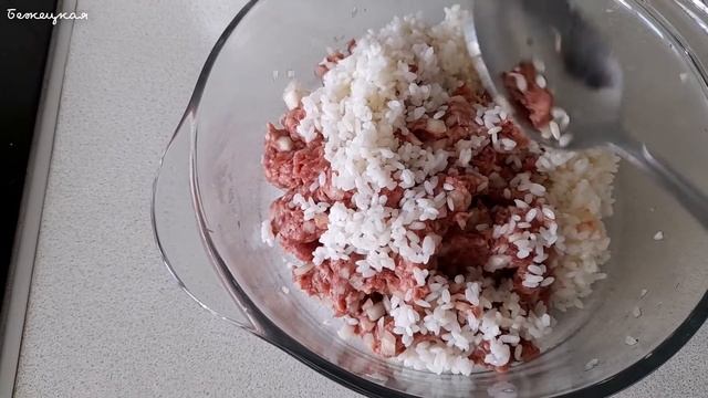 Голубцы с мясом в соусе, самые вкусные и самые красивые. Быстрый рецепт к ужину