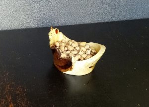 Орешница. Тополь. Точение поперек сучка'