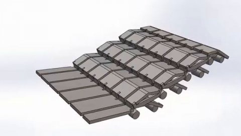 Принцип работы подвижных колосников с полной поверхностью очистки