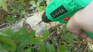 ПРОТЕСТИРОВАЛ Шуруповёрт Zitrek Green 12 Li-ion и перовое сверло 30 мм