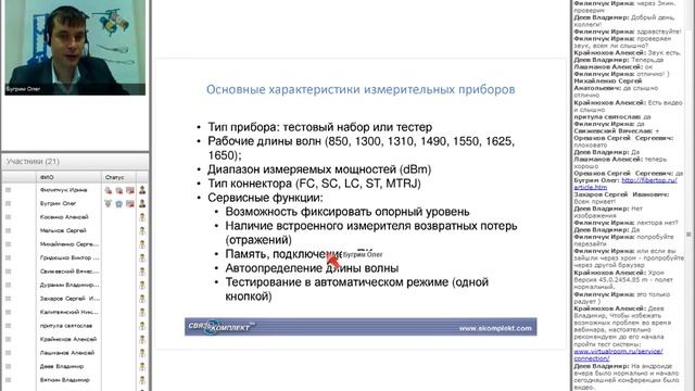 Монтаж и диагностика ВОЛС на сети доступа. Методики измерения параметров в классических ВОЛС и PON