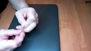 Надёжная привязка крючка к леске, шнуру.