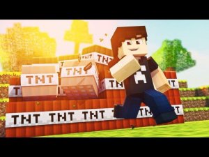 Майнкрафт новые моды TNT, питомцы и драконы / Minecraft TNT / режим креатив