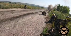 🔴Видео с укропской камеры «гоу-про» запечатлевшей контрнаступ🔴