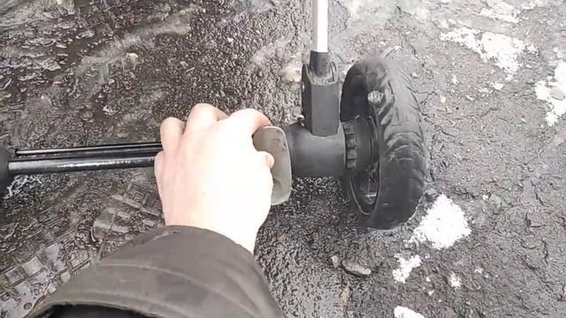 Carrello замена колёс и ремонт тормоза