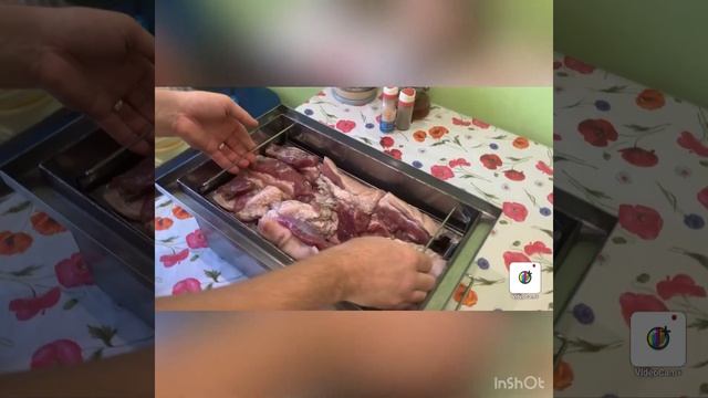 Копченое сало в домашних условиях.Копчу сало на балконе. смотреть онлайн