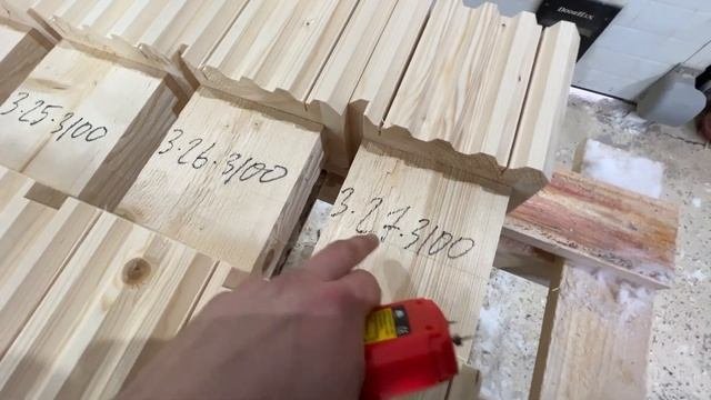 Обзор производства профилированного бруса для Дмитрия.