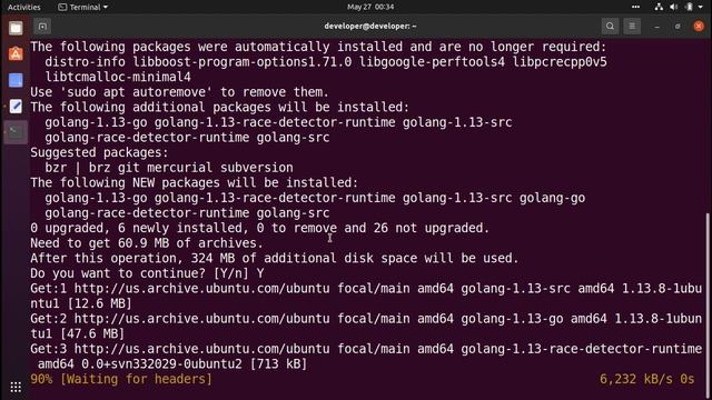 How To Install Go Language In Ubuntu From Terminal | Java Inspires смотреть онлайн