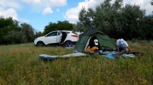 Путешествие на машине по берегу Волги