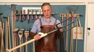 Вилы кованые трех зубые для копки картофеля. Гарантия 100 лет от DeWit