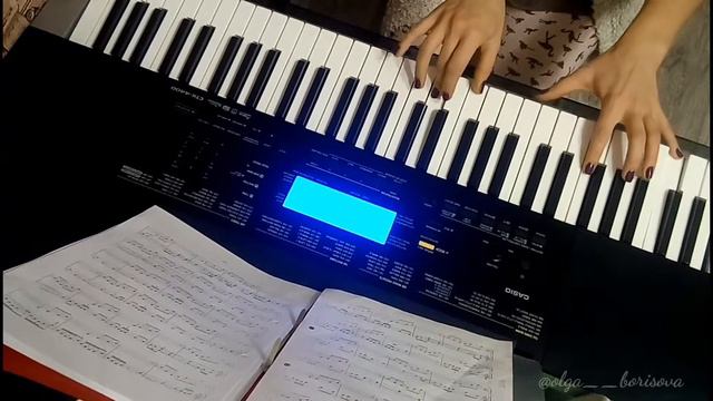 Ludovico Einaudi - Divenire piano Casio CTK 4400 смотреть онлайн
